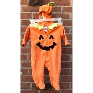 Pumpkin Halloween Costume Size 3M